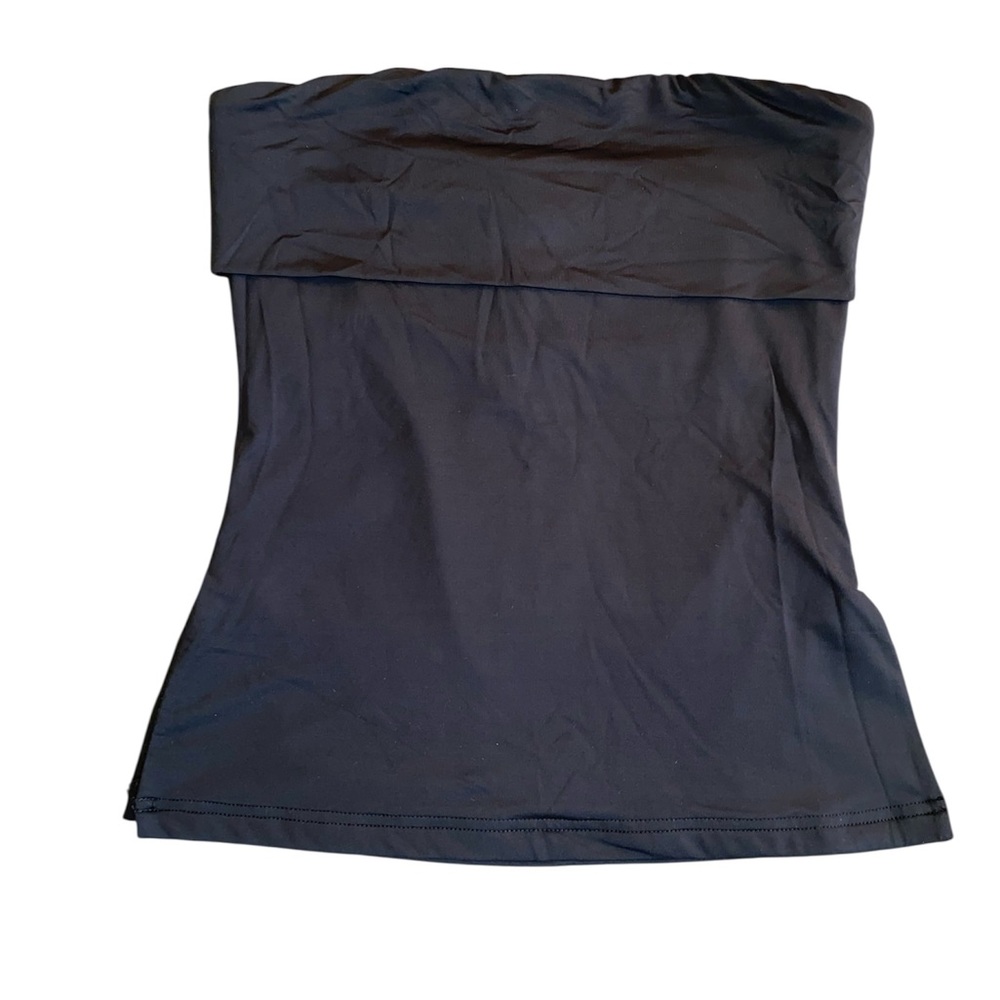 Princess Polly Black Strapless Top